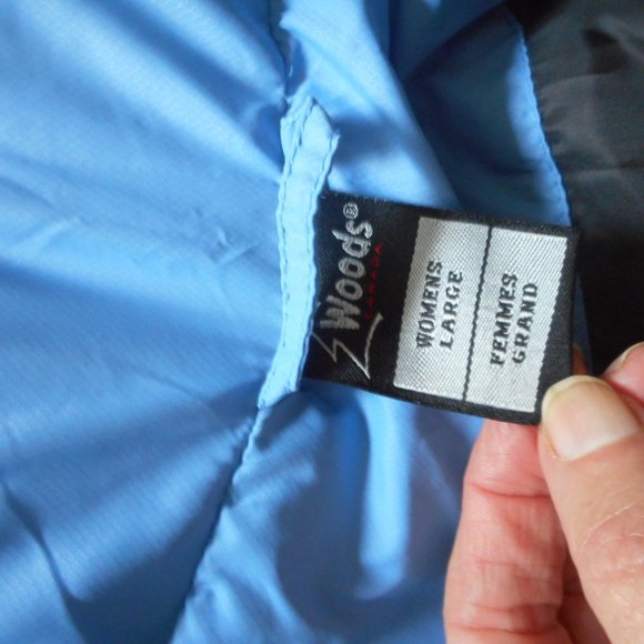 WOODS down vest women large - Picture 6 of 7